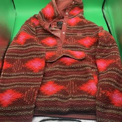 Billabong Adventure Division Switchback Fleece Pullover Size Medium 