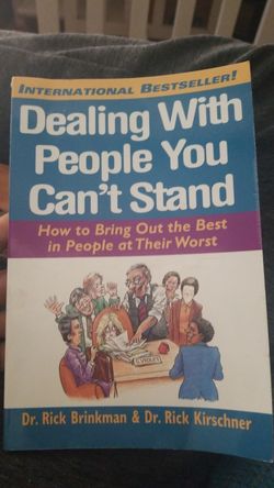 Dealing with people you can't stand
