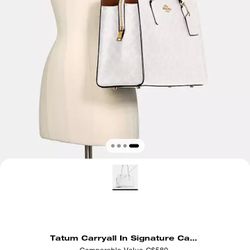 White Coach Purse