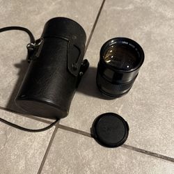 Canon 135mm F2.8 FD Mount Vintage Lens 
