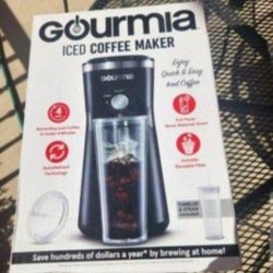 New Boxed Iced Coffee Maker 
