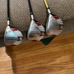 Taylormade Burner 3 Woods All Stiff Shaft Graphite All Very Nice Pick One