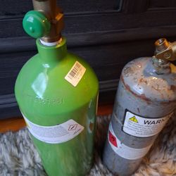 Oxygen Acetlyne Tanks