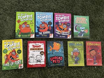 Set of 9 kids chapter books/some picture books
