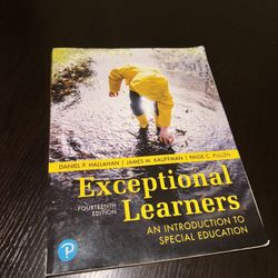Exceptional learners: an introduction to special education. 14th edition. 