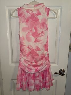 Pink/white Dress