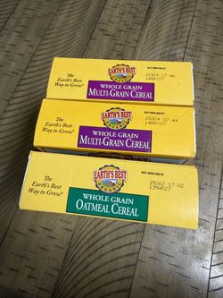Free baby cereal