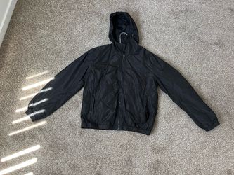 - Authentic Christian Dior Hooded Windbreaker Black Graffiti Logo Jacket Made in Italy