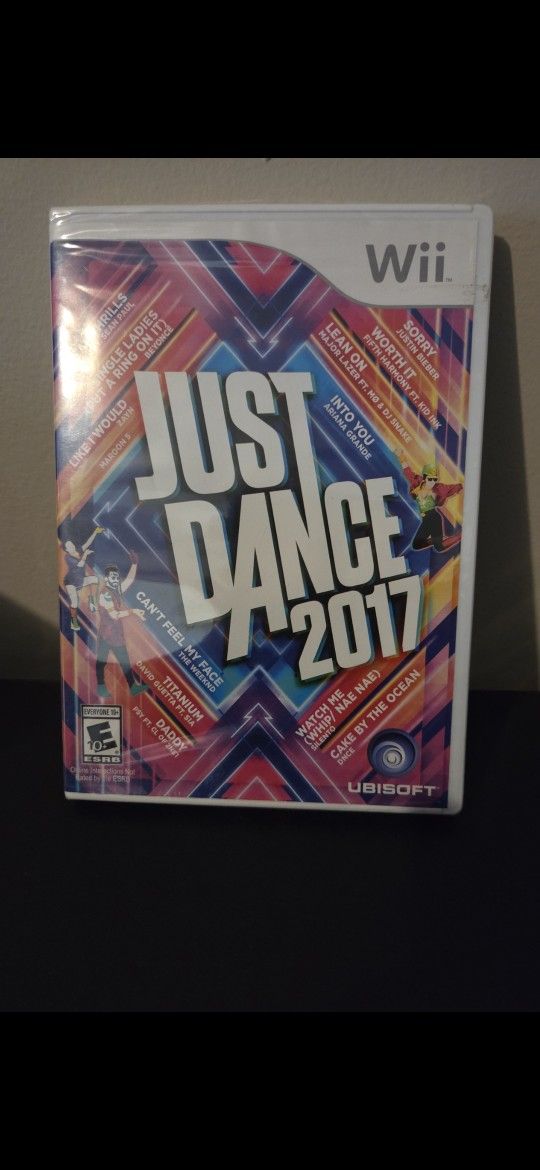 Nintendo WiiGame- Just Dance 2017- New Sealed