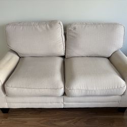 Used Beige Loveseat