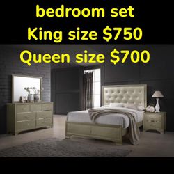 Bedroom Set $700 - $750