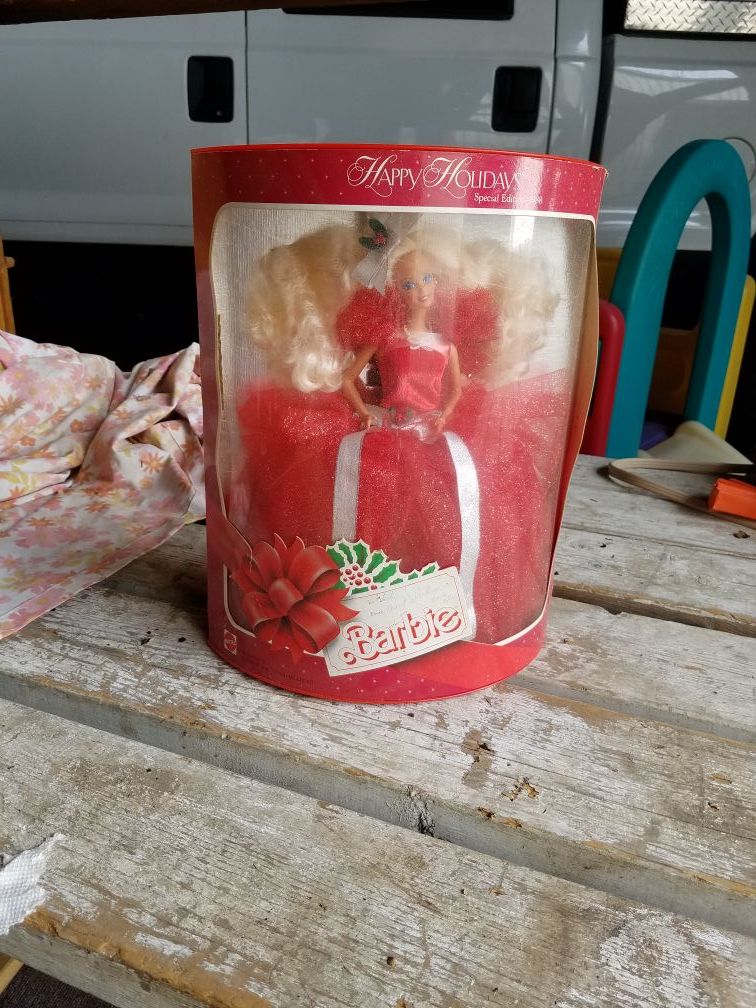 1988 holiday barbie