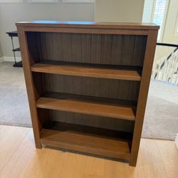 RH Restoration Hardware Kensington Solid Wood Bookcase / Media Shelf - $150