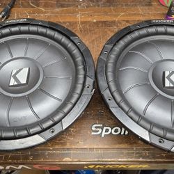 2 12" KICKER CVT  SHALLOW