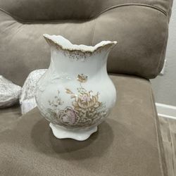 Antique Porcelain Pitcher $30
