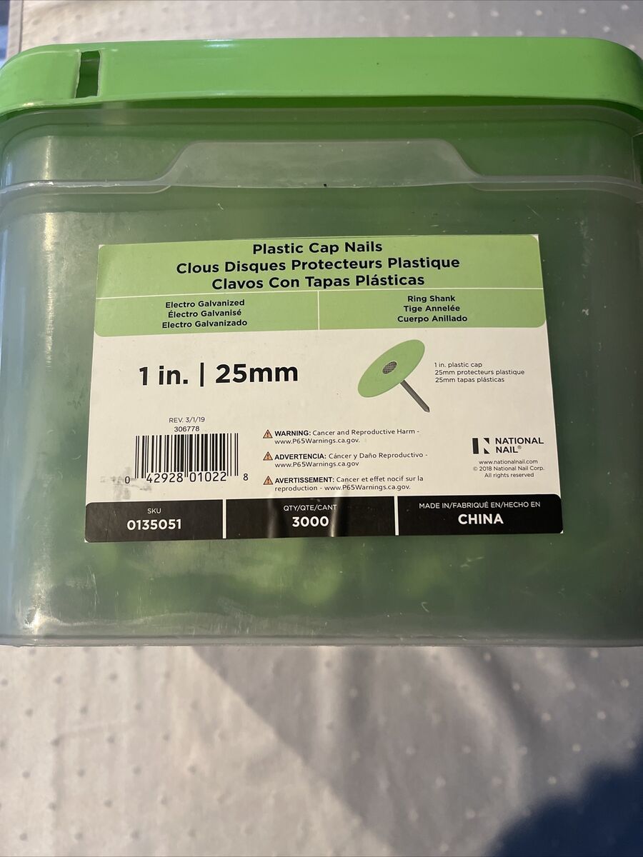 Plastic Cap Nails