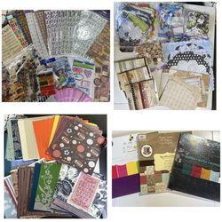 Scrapbooking Supplies & Stamps