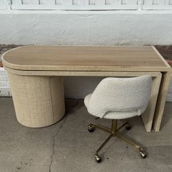 Crate & Barrell Twist Desk