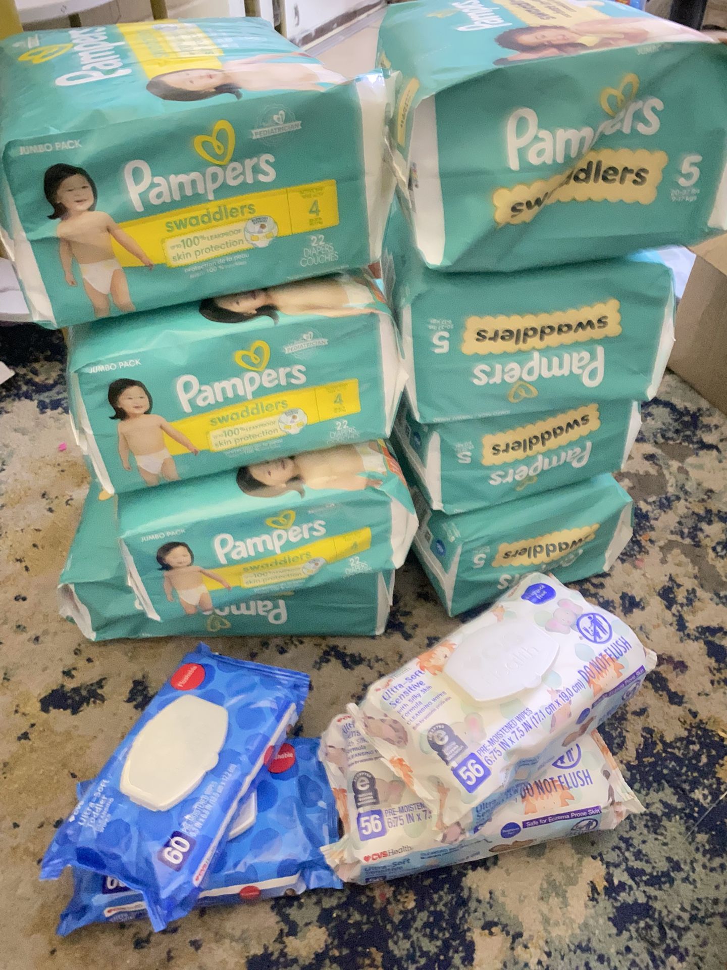 Diapers &. Wipes