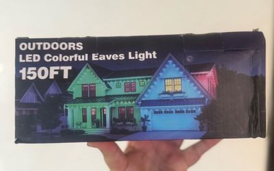 150FT Outdoor RGB LED Lights – App & Remote Control (NEW)