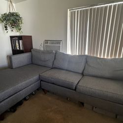 Dark Grey Sectional Couch