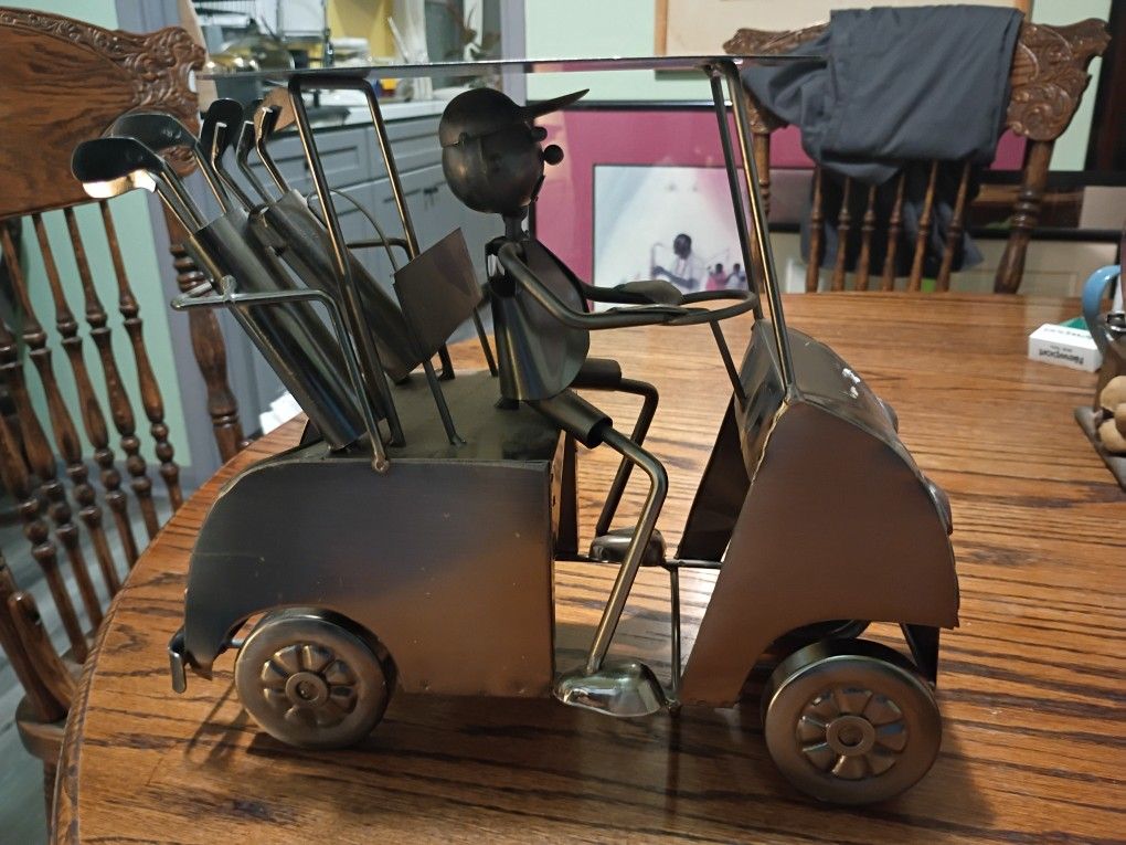 Wine Bottle Golf Car