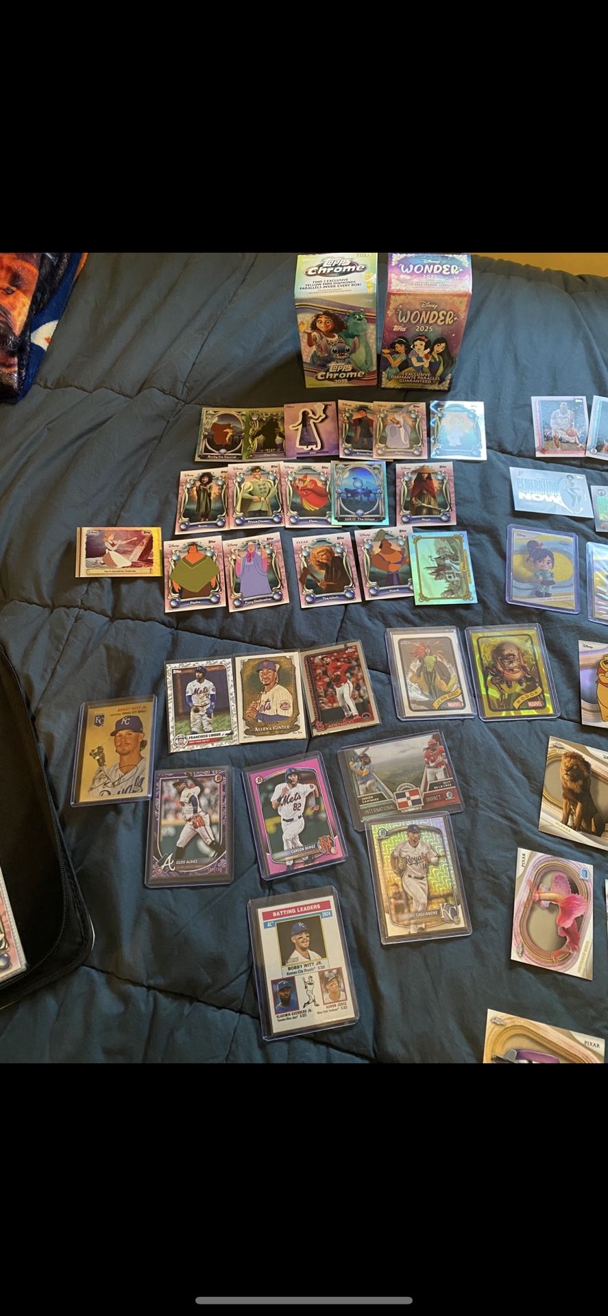 Baseball, Disney, Basketball Cards