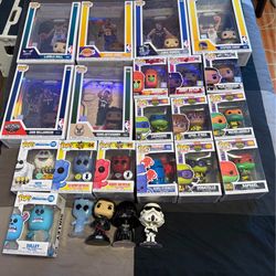 Multiple funkos pops (DONT HAVE TO BY ALL JUST LOOK)