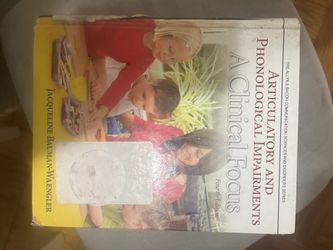 Articulatory And phonological Impairment 