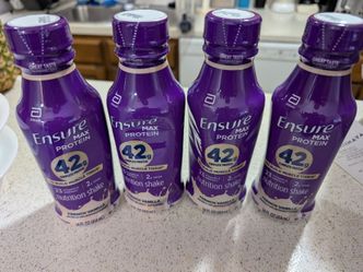 New sealed! Ensure max protein 42gms per bottle