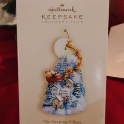 Hallmark Keepsake Ornament The Sleeping Village
