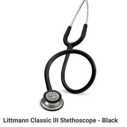 Littmann Classic III Stethoscope - Black