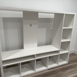 White Entertainment System