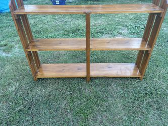 Vintage Wooden Bookcase