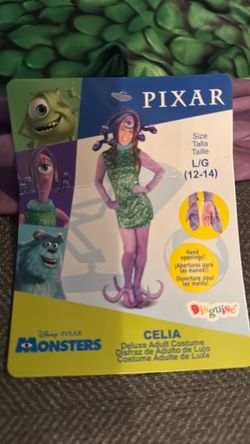 Monsters Inc Celia Deluxe Adult Costume Size L
