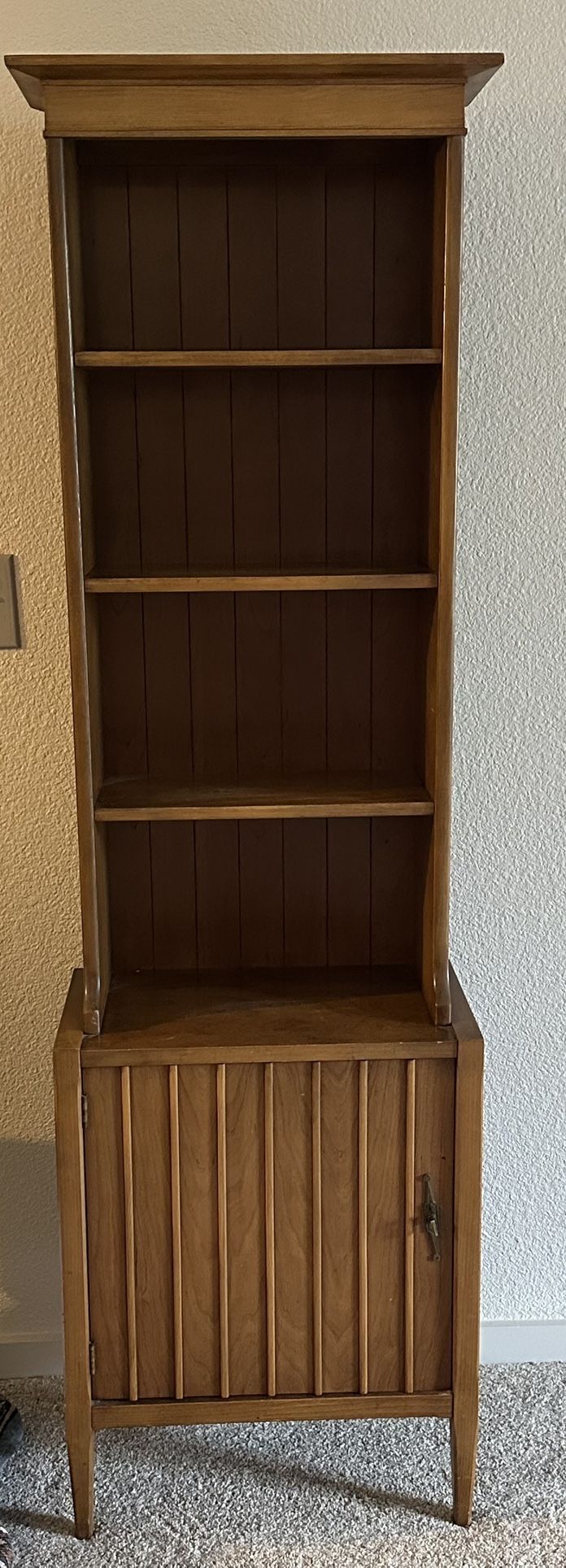 Tall Wood Bookcase