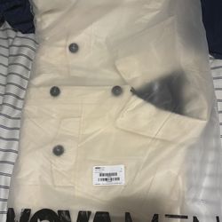 White Men’s Casual Jacket