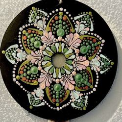 Hand-Painted Mandala Dream catcher 