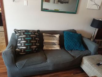 Couch with cover