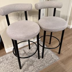 Sherpa Bar Stools (Grey)