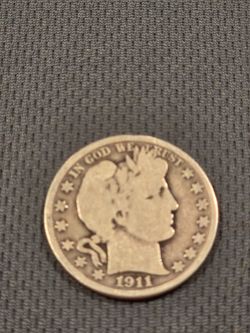 Selling an authentic 1911 U.S. Barber half dollar