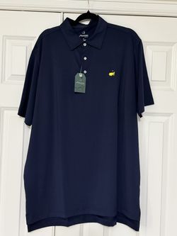 NEW w/ TAGS Men’s The MASTERS TECH Golf Polo Shirt XL Extra Large