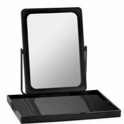  Mary Kay Foldable Travel Mirror with Stand & Mesh Zip Bag. NEW