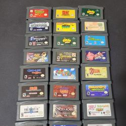 Gameboy Advance Games