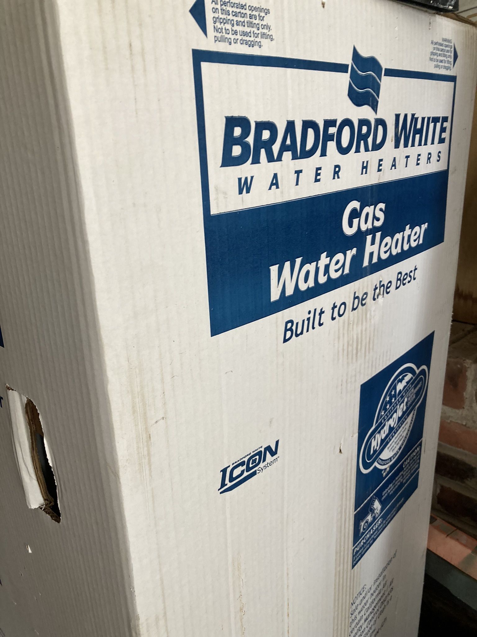 Bradford White Water Heater, New , Still In The Original Box