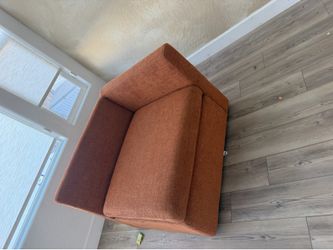Modular couch with 2 ottomans with storage