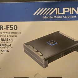 Alpine 4 Channel Amplifier