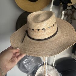 Coyboy Hat- Made Of Palm Tree 