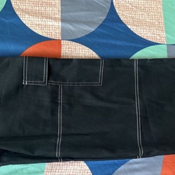 New Women Black Cargo Pants only size Midium