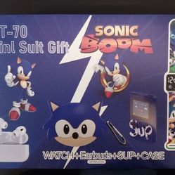 4 in 1 watch/game/earbuds/case